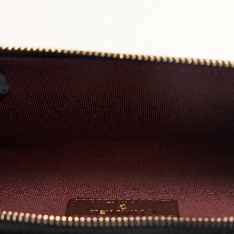 Chanel L型拉鍊卡包/黑金羊-15