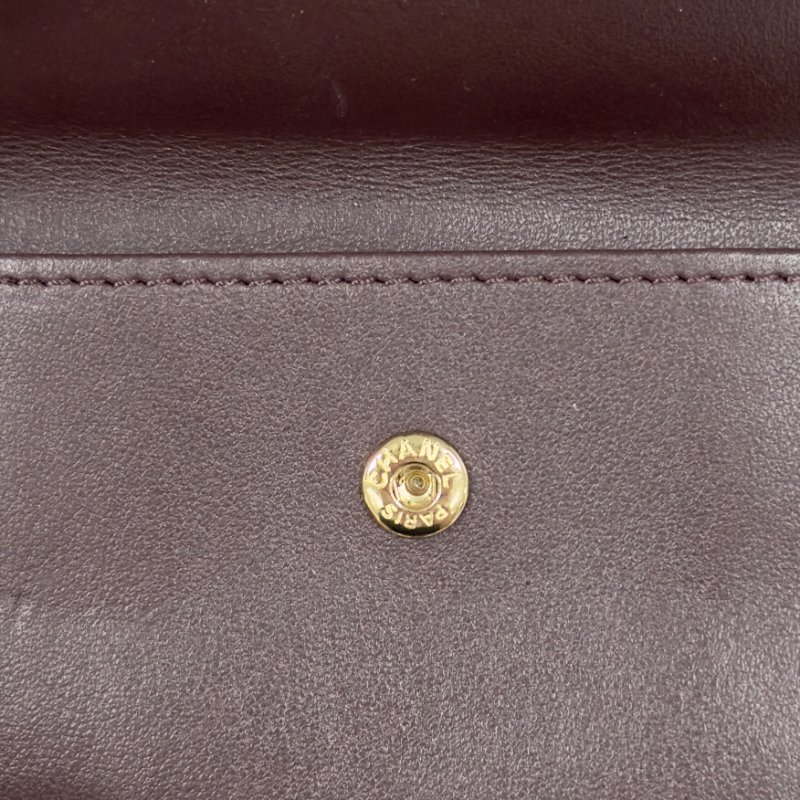 CHANEL 2.55 扭扣 短銀包-22