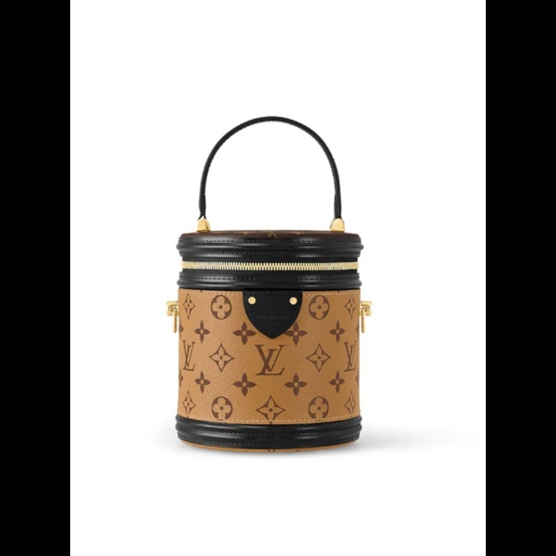 LV 路易家 Cannes 老花發財桶-2