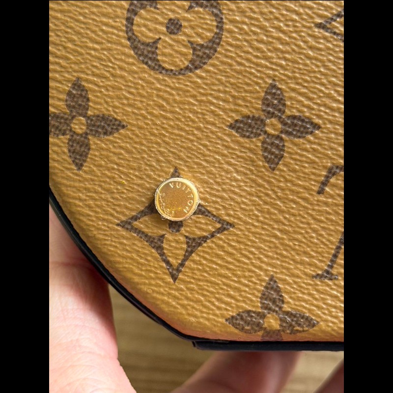 LV 路易家 Cannes 老花發財桶-13