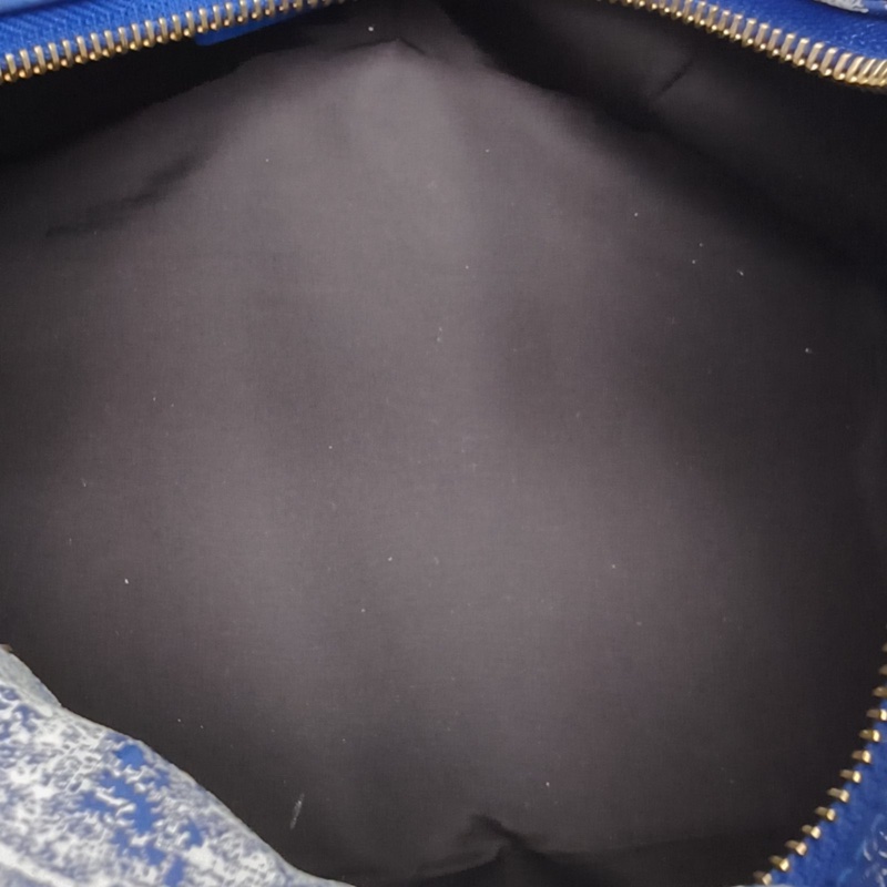 DIOR DiortravelNomad飯盒包中號藍色科技皮金扣2022-5