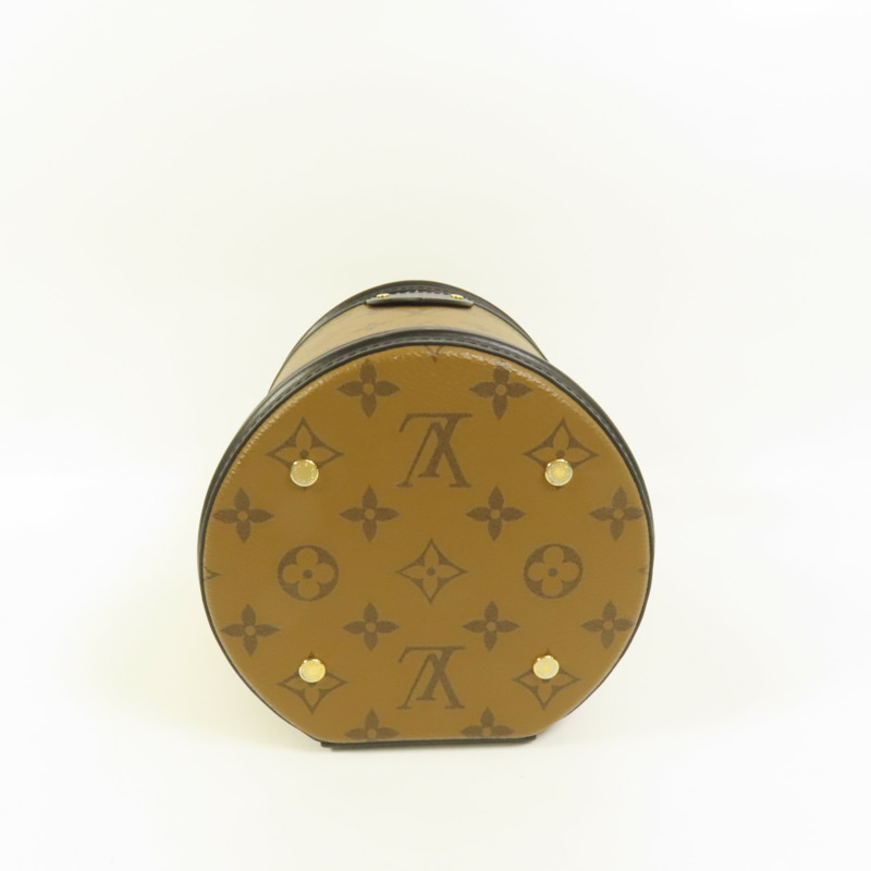 LOUIS VUITTON Monogram Reverse Cannes金扣手挽肩背兩用袋-3