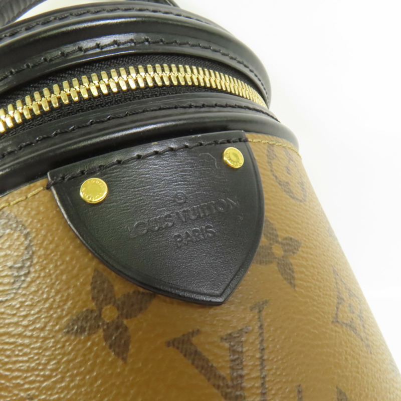 LOUIS VUITTON Monogram Reverse Cannes金扣手挽肩背兩用袋-8