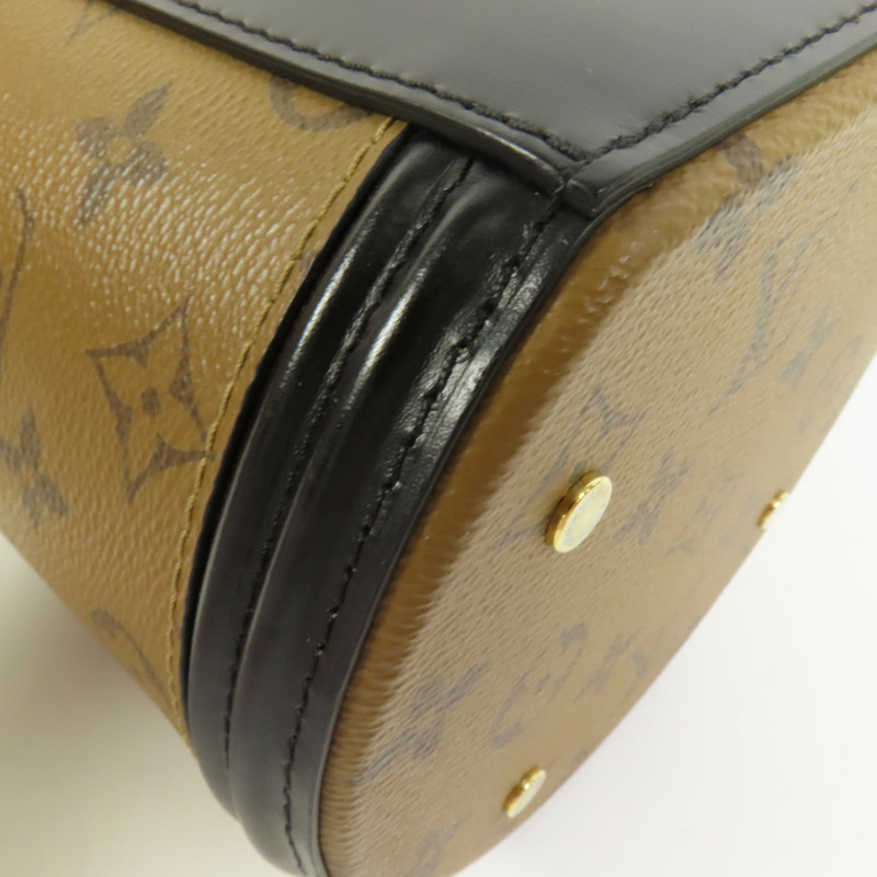 LOUIS VUITTON Monogram Reverse Cannes金扣手挽肩背兩用袋-12