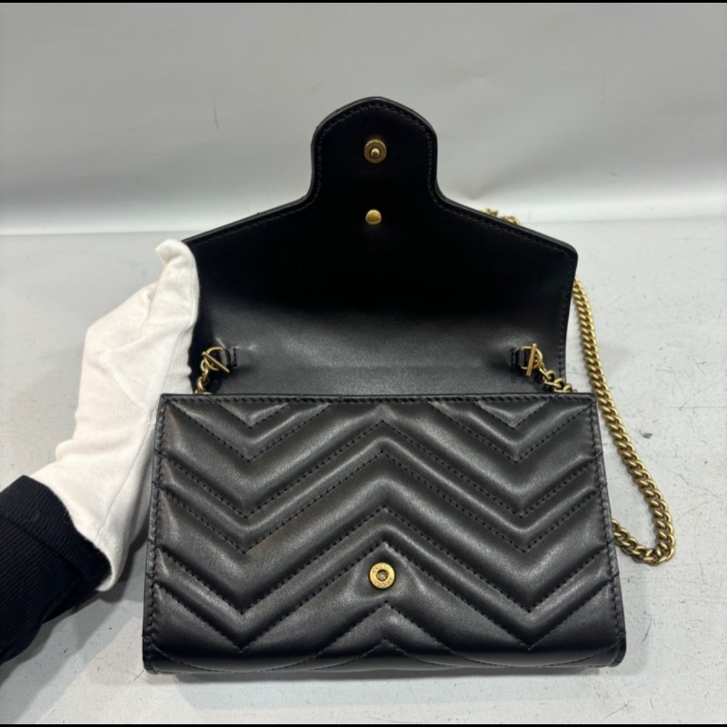 Gucci 古馳 GG Marmont 鏈條包 Woc-7