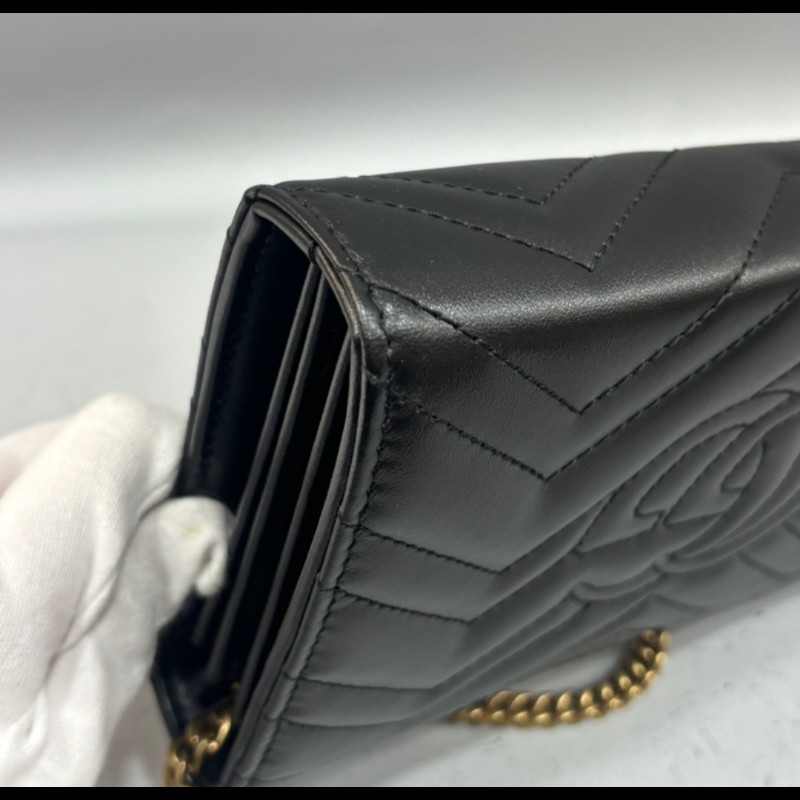 Gucci 古馳 GG Marmont 鏈條包 Woc-10