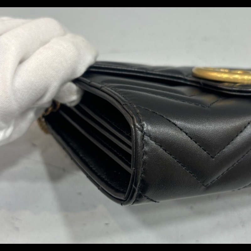 Gucci 古馳 GG Marmont 鏈條包 Woc-14