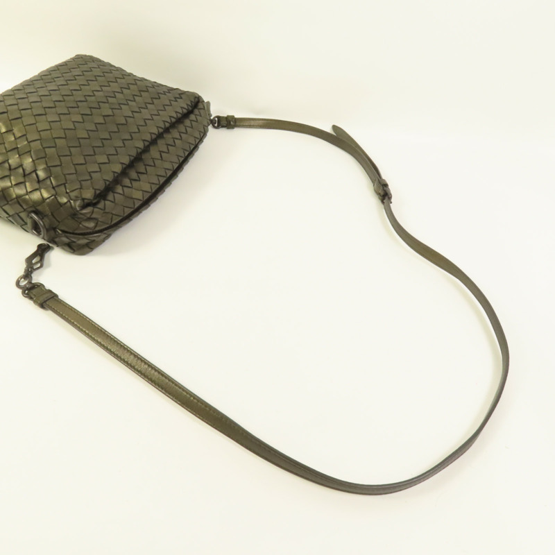 BOTTEGA VENETA 羊皮皮革Shoulder Bag肩背袋-4