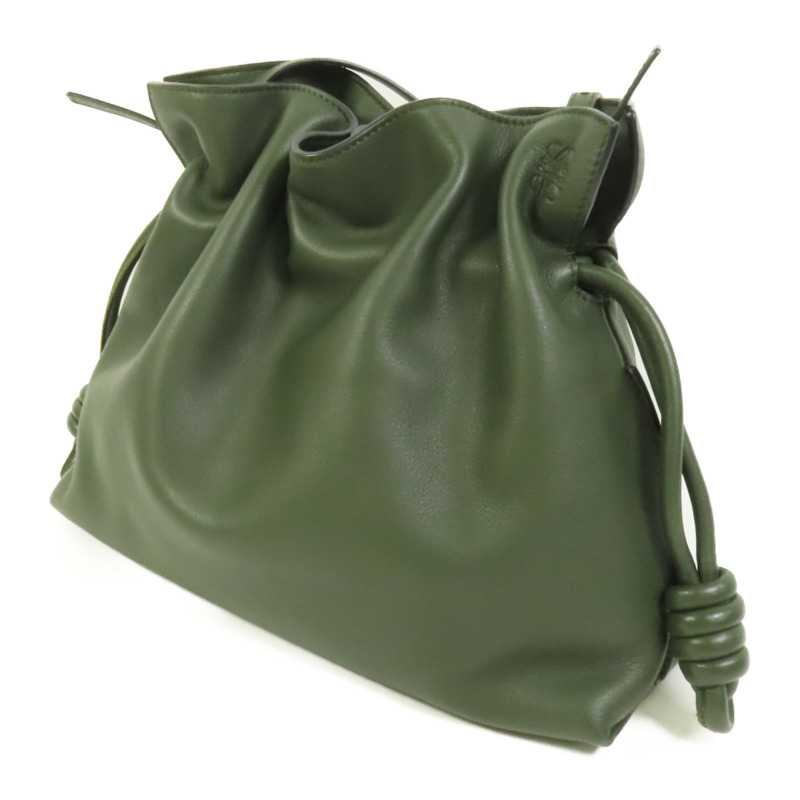 LOEWE 牛皮皮革Flamenco Medium肩背袋-2