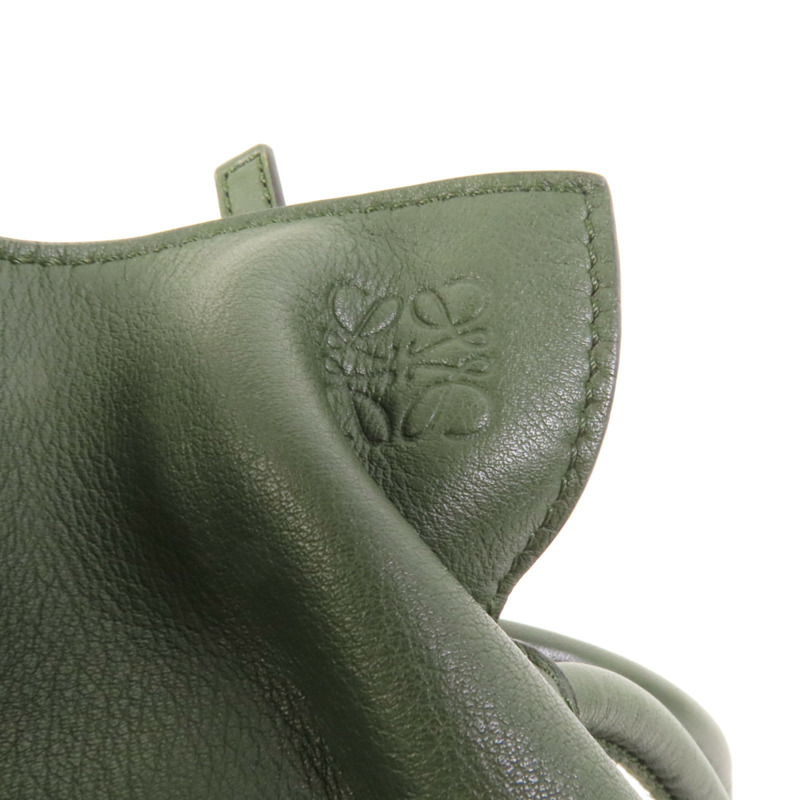 LOEWE 牛皮皮革Flamenco Medium肩背袋-7