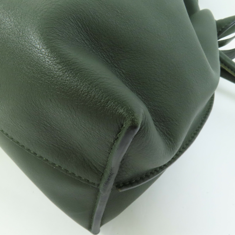 LOEWE 牛皮皮革Flamenco Medium肩背袋-14