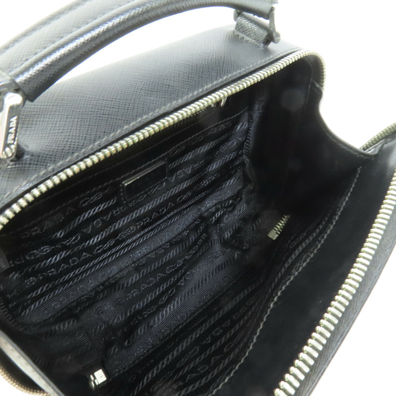 PRADA Saffiano皮革2way Shoulder Bag手挽肩背兩用袋-4