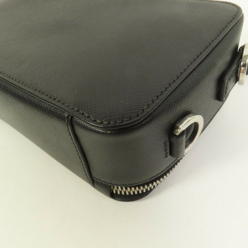 PRADA Saffiano皮革2way Shoulder Bag手挽肩背兩用袋-12