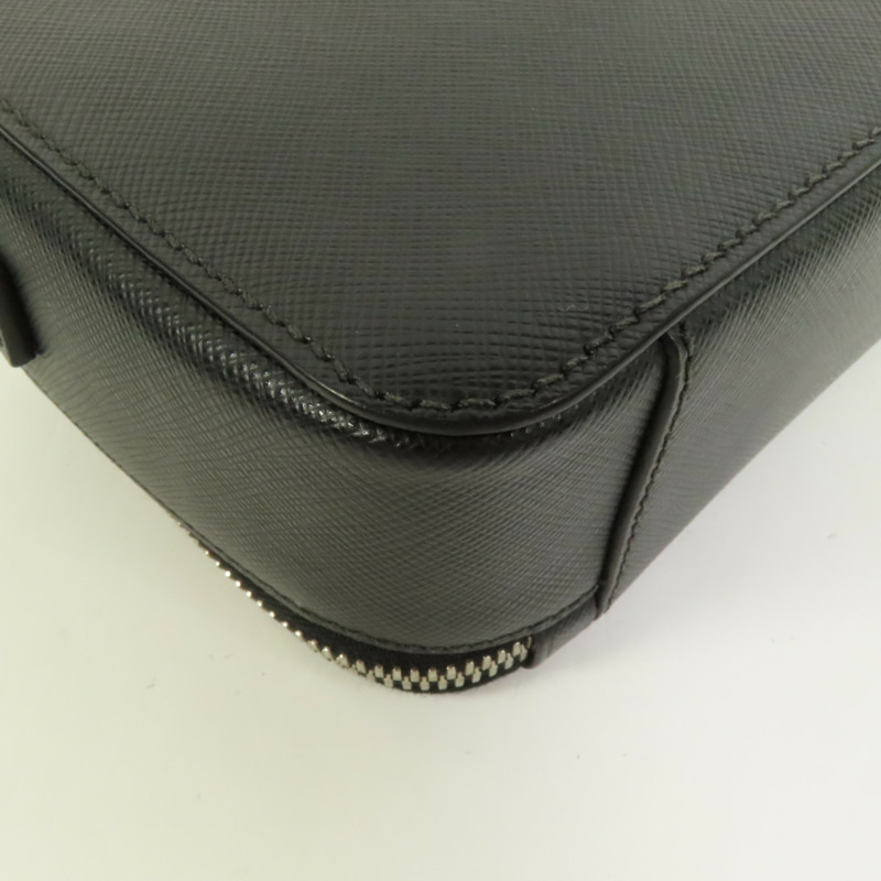 PRADA Saffiano皮革2way Shoulder Bag手挽肩背兩用袋-13