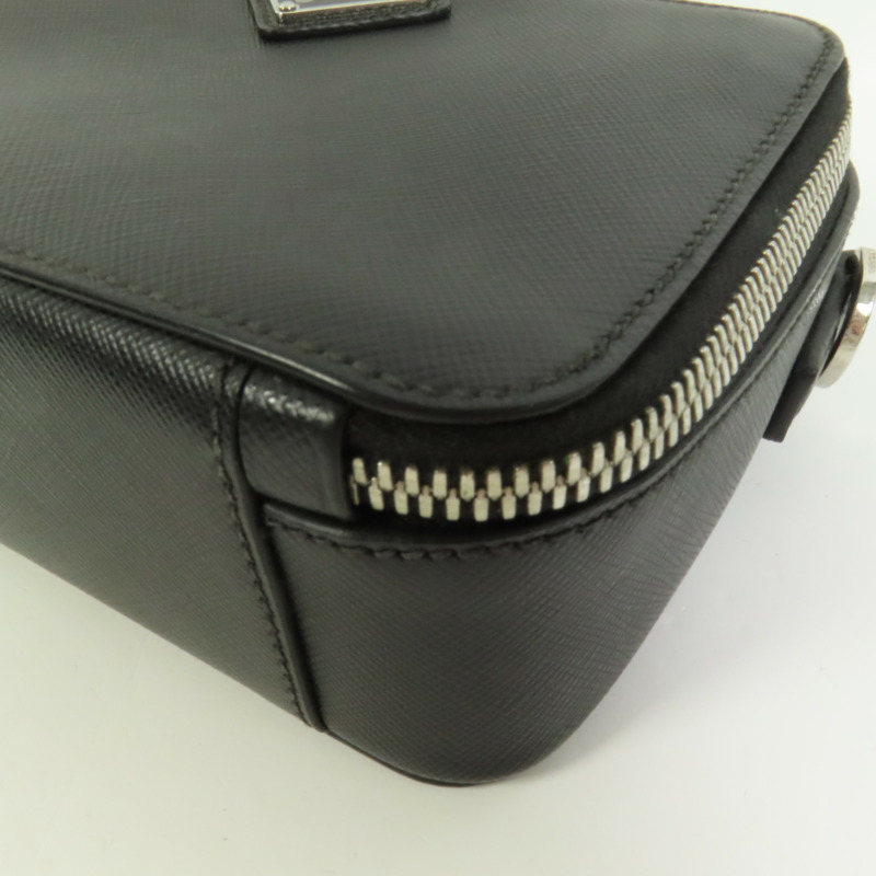 PRADA Saffiano皮革2way Shoulder Bag手挽肩背兩用袋-15