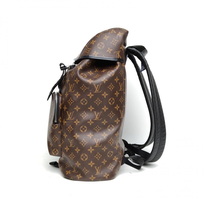 LOUIS VUITTON Zack口蓋雙肩包老花PVC老花2019-1