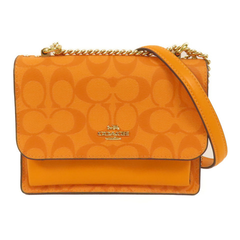 COACH 塗層帆布Mini Klare肩背袋