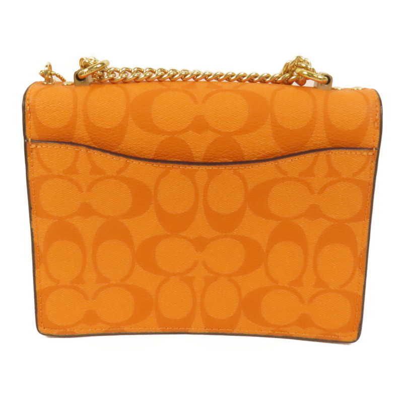 COACH 塗層帆布Mini Klare肩背袋-1