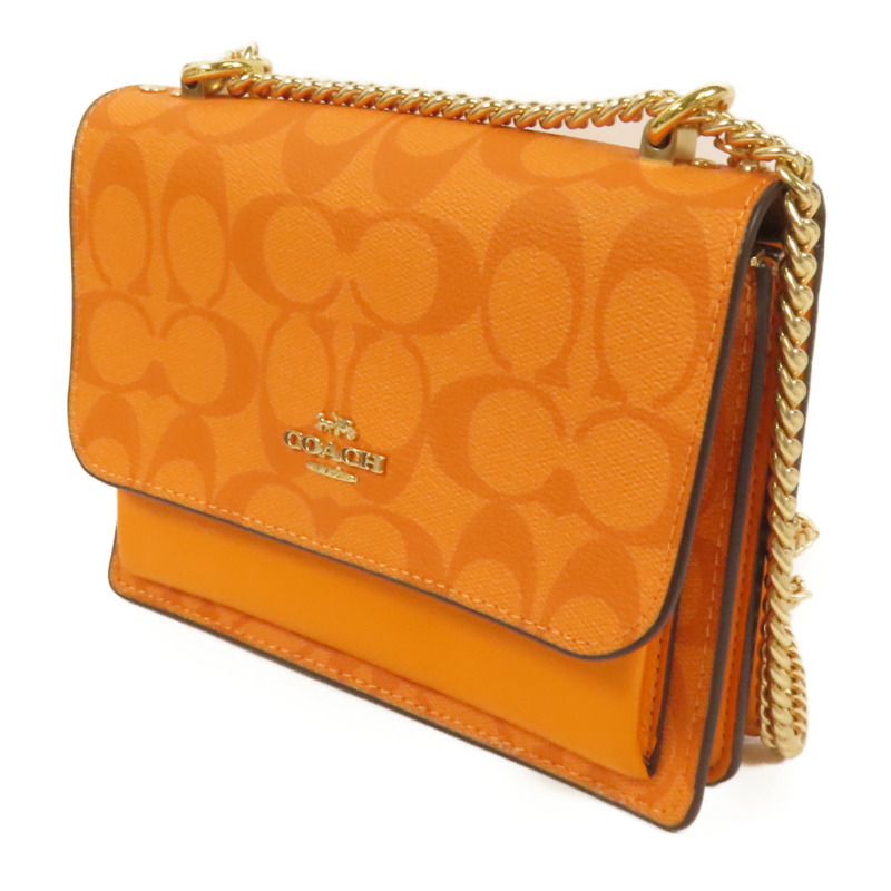 COACH 塗層帆布Mini Klare肩背袋-2