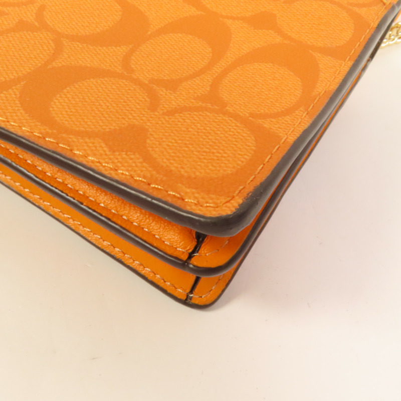 COACH 塗層帆布Mini Klare肩背袋-12