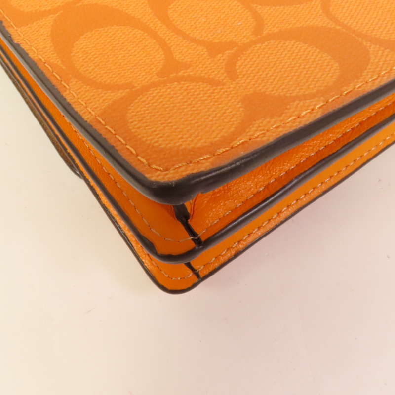 COACH 塗層帆布Mini Klare肩背袋-13