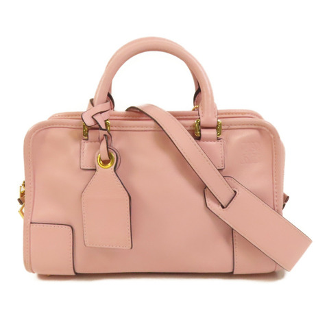 LOEWE 牛皮皮革Amazona手挽肩背兩用袋