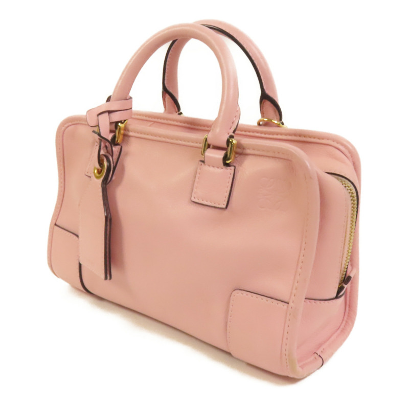 LOEWE 牛皮皮革Amazona手挽肩背兩用袋-2