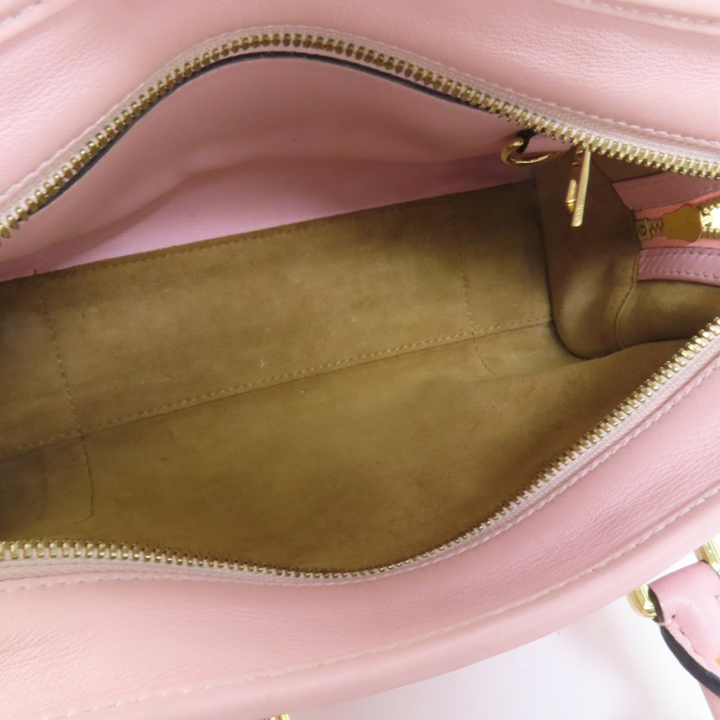 LOEWE 牛皮皮革Amazona手挽肩背兩用袋-4