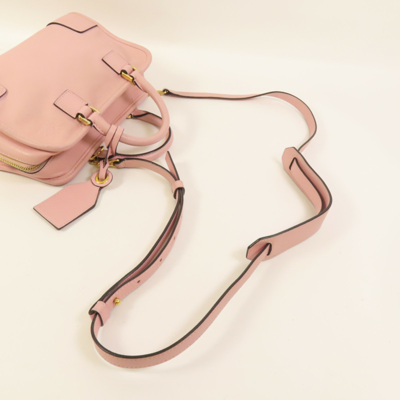 LOEWE 牛皮皮革Amazona手挽肩背兩用袋-5