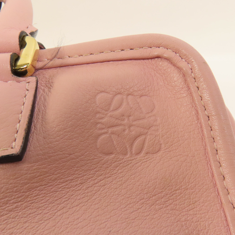 LOEWE 牛皮皮革Amazona手挽肩背兩用袋-6