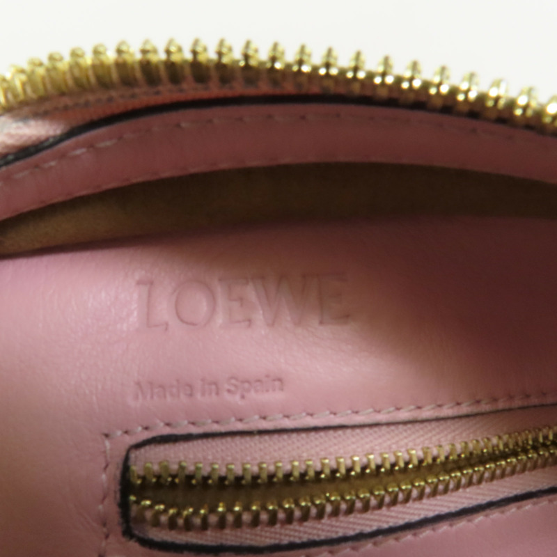 LOEWE 牛皮皮革Amazona手挽肩背兩用袋-7