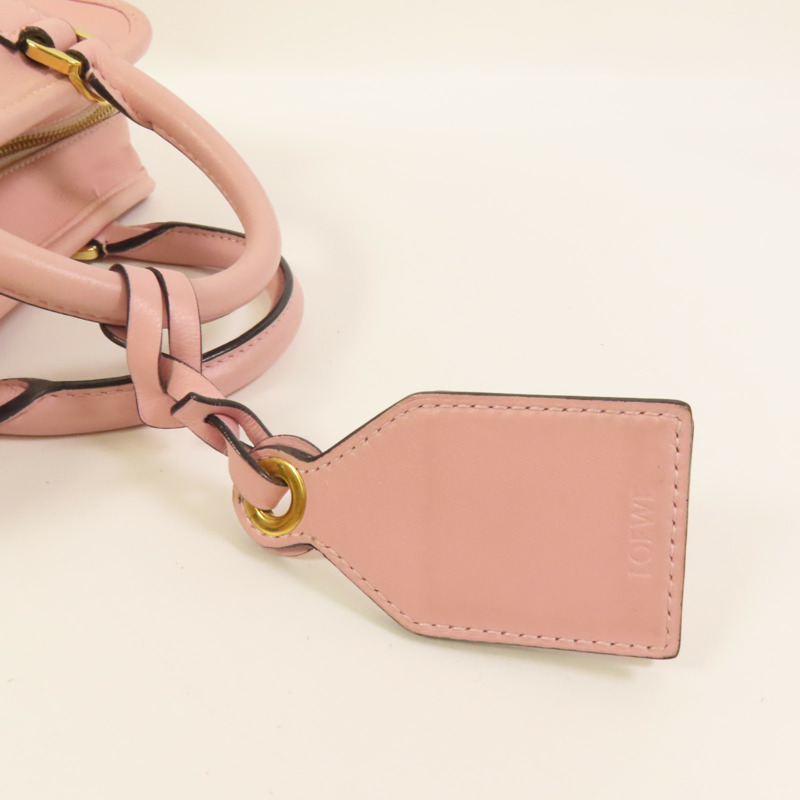 LOEWE 牛皮皮革Amazona手挽肩背兩用袋-8