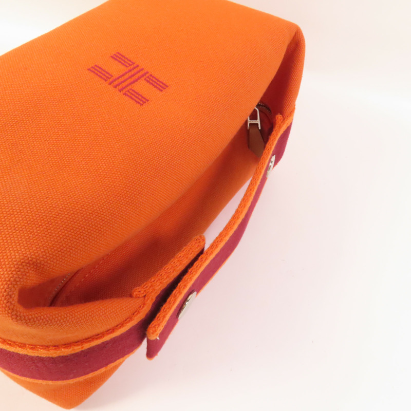 HERMES 帆布Bride A Brac手挽袋-5