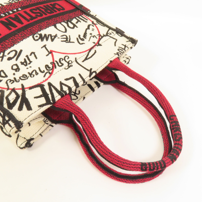 Dior 帆布Book Tote Vertical手挽袋-5