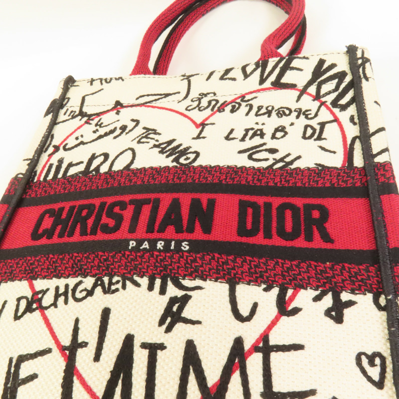 Dior 帆布Book Tote Vertical手挽袋-6