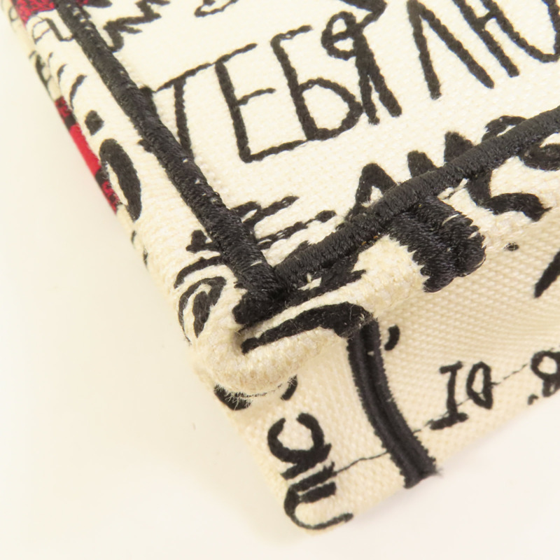 Dior 帆布Book Tote Vertical手挽袋-9