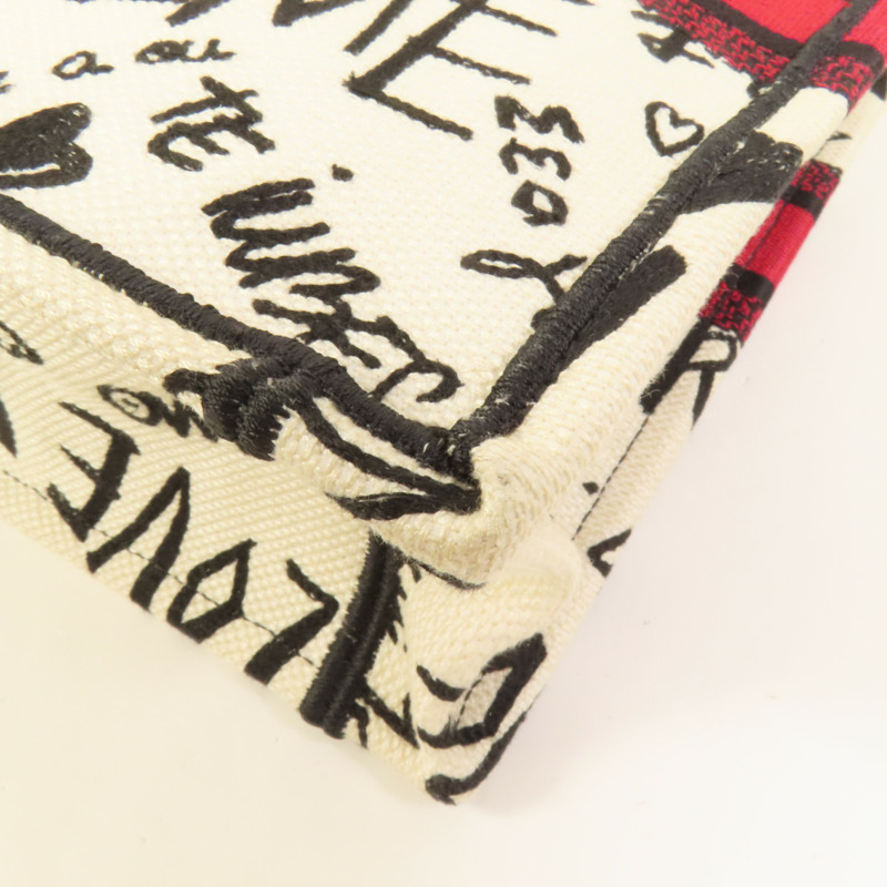 Dior 帆布Book Tote Vertical手挽袋-10