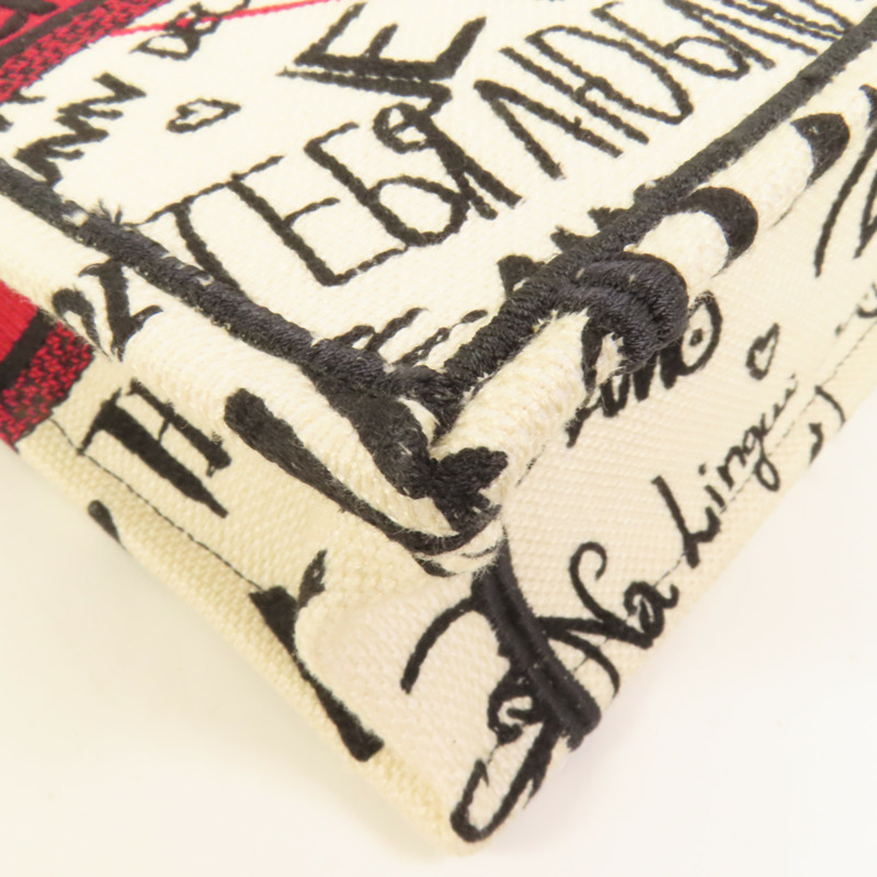 Dior 帆布Book Tote Vertical手挽袋-12