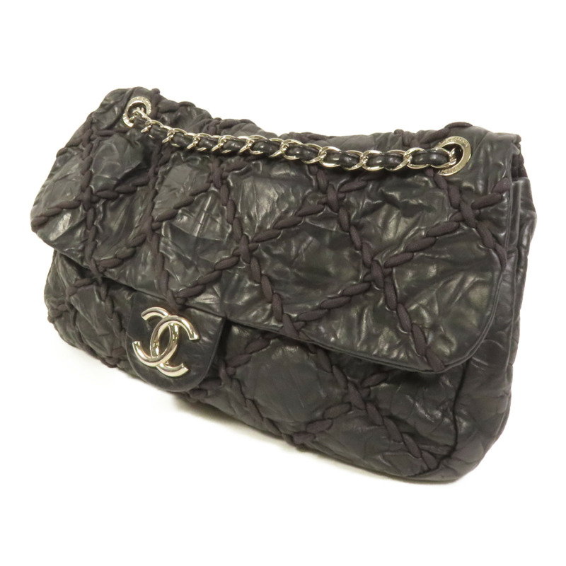 CHANEL 牛皮皮革Chain Shoulder肩背袋-2