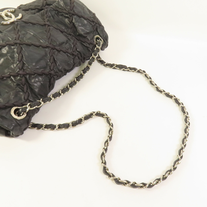 CHANEL 牛皮皮革Chain Shoulder肩背袋-4