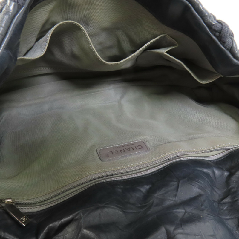 CHANEL 牛皮皮革Chain Shoulder肩背袋-5