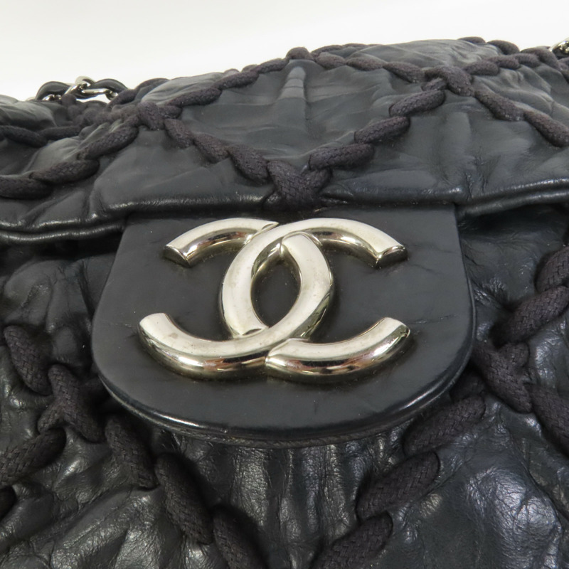 CHANEL 牛皮皮革Chain Shoulder肩背袋-6