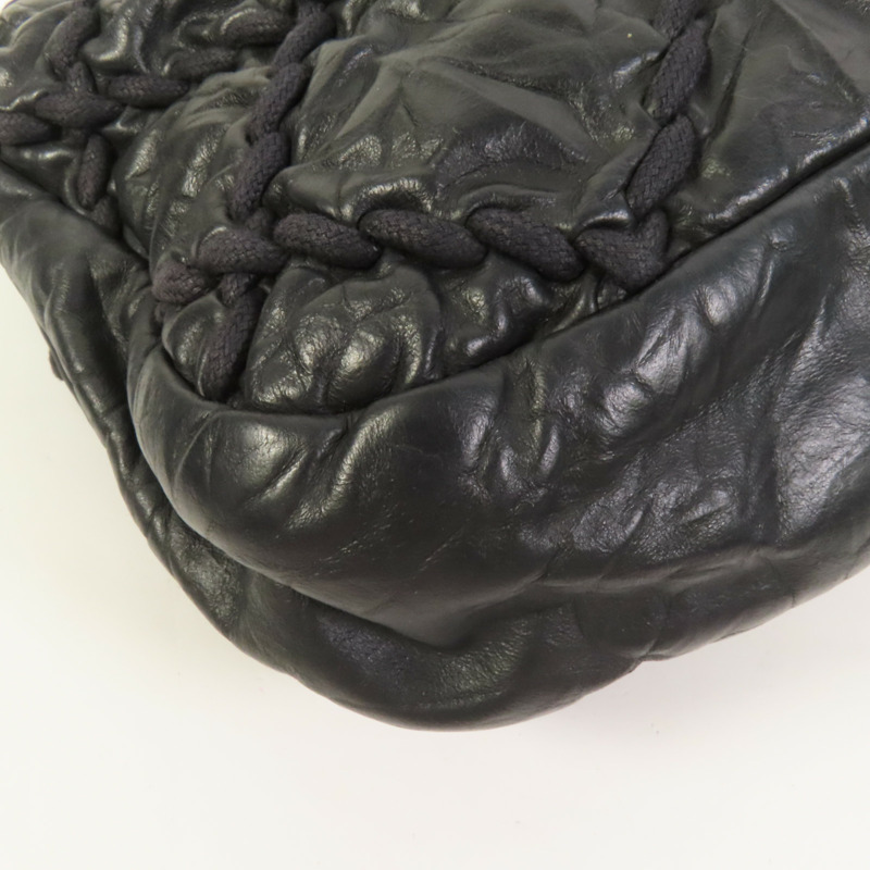 CHANEL 牛皮皮革Chain Shoulder肩背袋-12