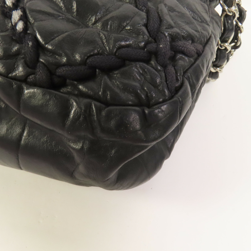 CHANEL 牛皮皮革Chain Shoulder肩背袋-13