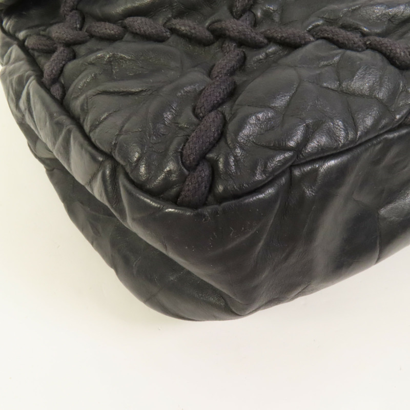 CHANEL 牛皮皮革Chain Shoulder肩背袋-14