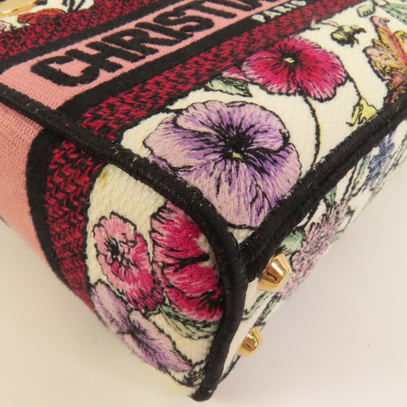 Dior 帆布Mini Lady D-Lite手挽肩背兩用袋-12