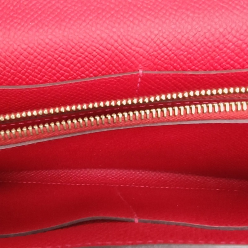 HERMES KellyLongToGo辣椒紅Epsom皮Y刻金扣-5