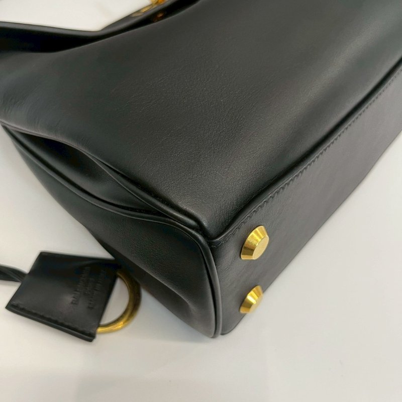 BALENCIAGA巴黎世家 Rodeo 黑金小號-10