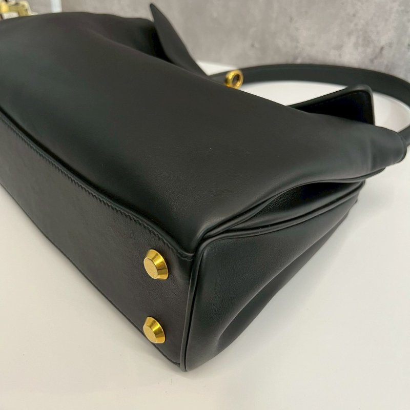 BALENCIAGA巴黎世家 Rodeo 黑金小號-11