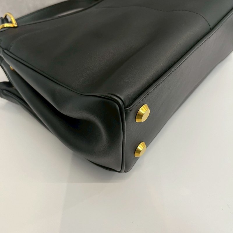 BALENCIAGA巴黎世家 Rodeo 黑金小號-12